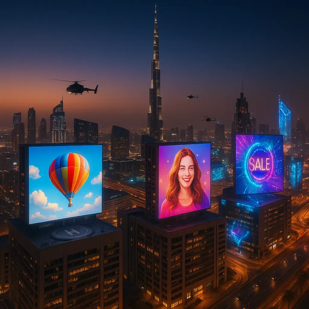 Rooftop advertising